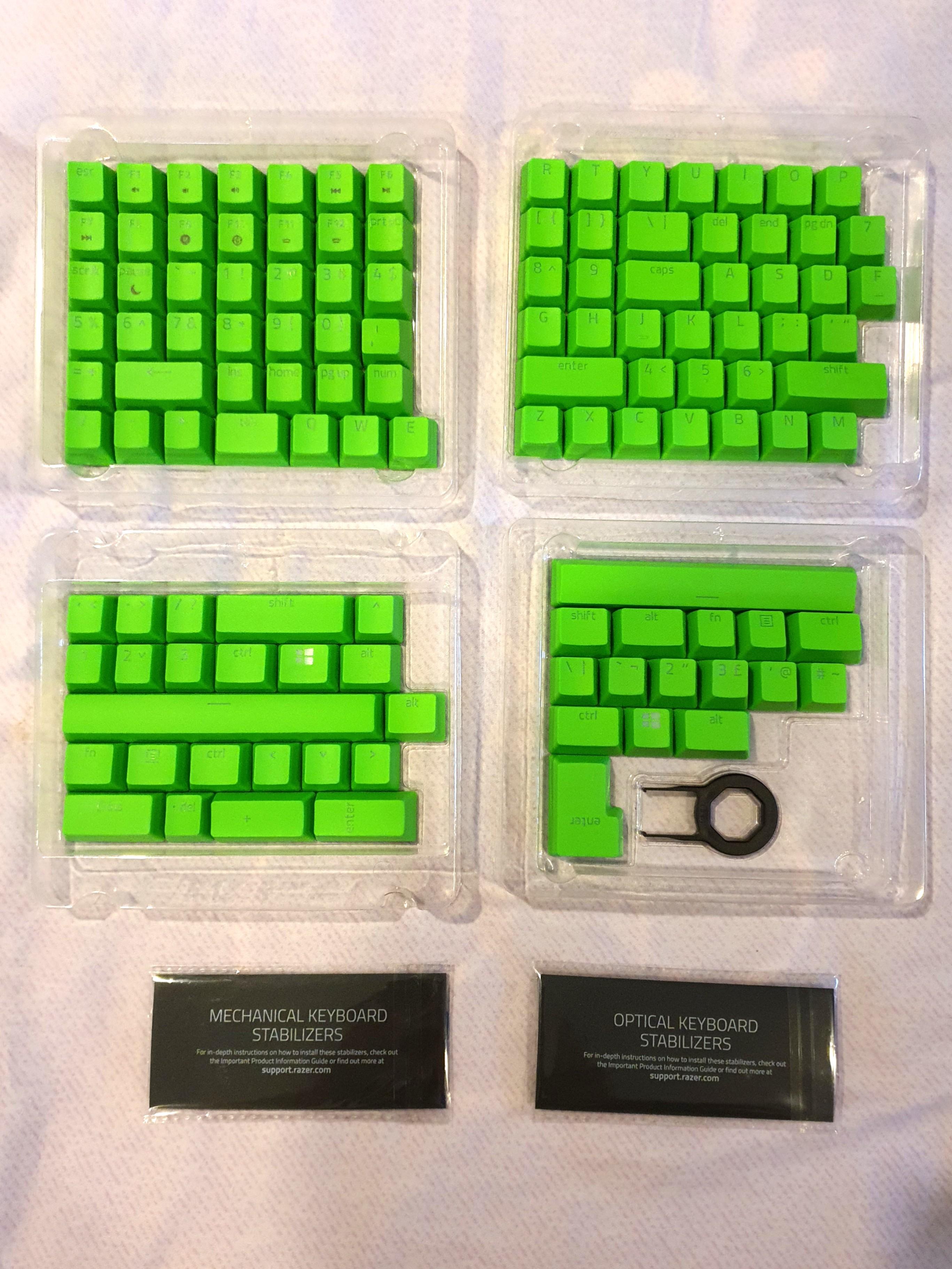 Razer Keycap Set, Computers & Tech, Parts & Accessories, Computer