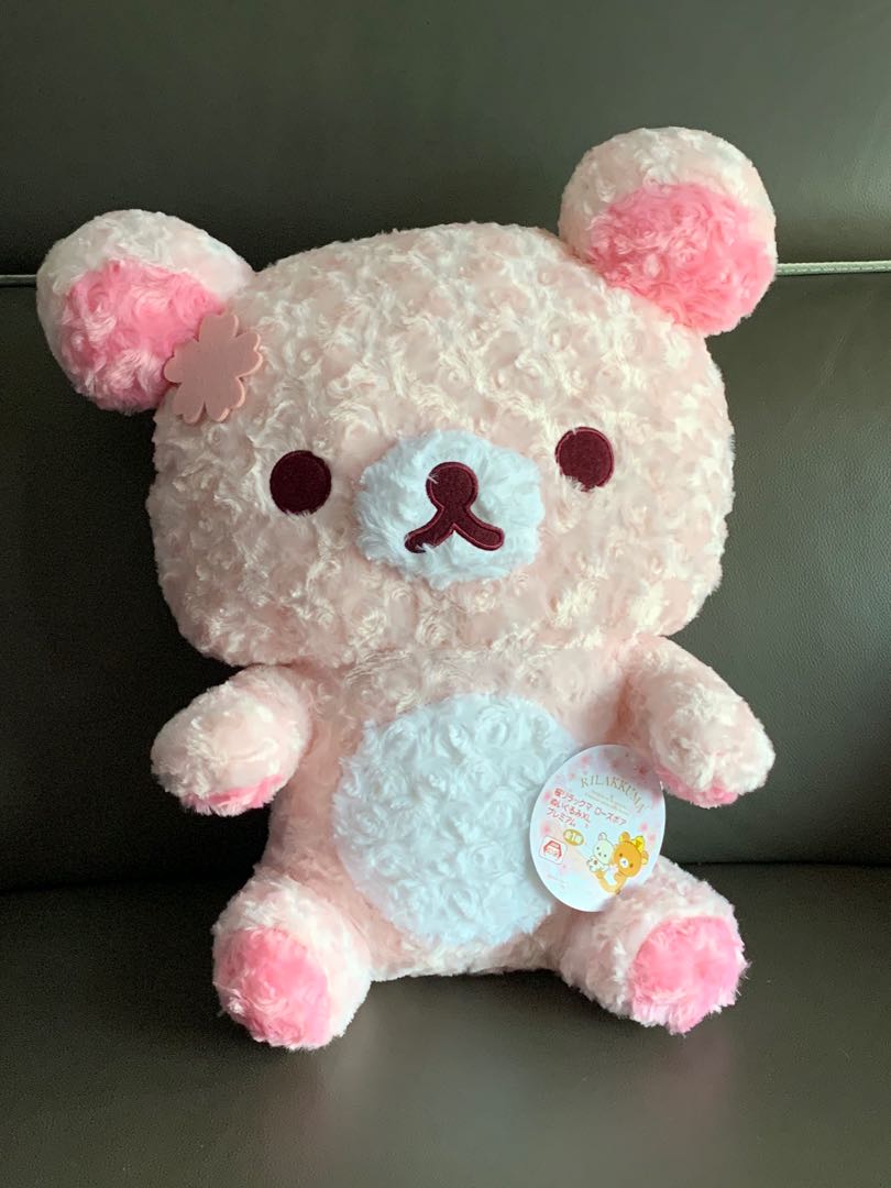 [Toreba JP] Sakura Rose Fur Rilakkuma, Hobbies & Toys, Toys & Games on ...