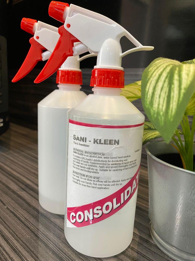 Sani Kleen Non Alcohol Hand Sanitizer Everything Else On Carousell