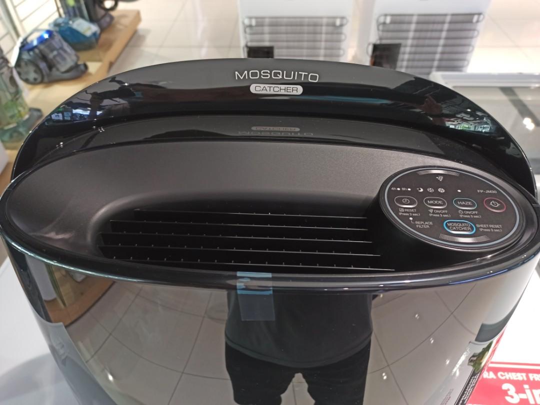 Sharp Air Purifier with Mosquito Catcher 23 sq.m (Category: Air Conditioning and Heating) located in Pasig City. Submitted by ton_applianceinsights (Listing ID 1011958287, Image 2). Description: FP-JM30P-B SRP: 10,998 QUICK SPECS: •23 SQ.M •7000 HIGH DENSITY PLASMACLUSTER ION generator with Micron-mesh prefilter •HEPA filter •Haze mode •5 steps mosquito catching mechanism •UV Light & Glue Sheet Note: We accept payment through online bank transfer