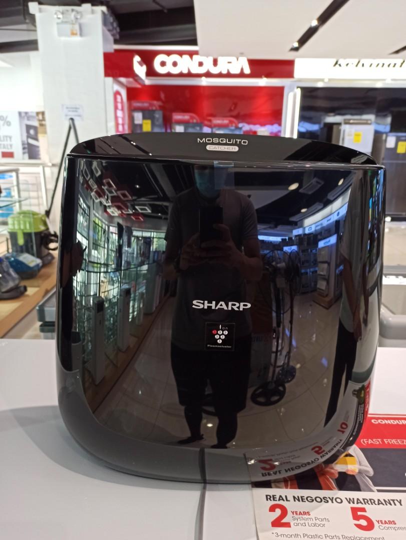 Sharp Air Purifier with Mosquito Catcher 23 sq.m (Category: Air Conditioning and Heating) located in Pasig City. Submitted by ton_applianceinsights (Listing ID 1011958287, Image 1). Description: FP-JM30P-B SRP: 10,998 QUICK SPECS: •23 SQ.M •7000 HIGH DENSITY PLASMACLUSTER ION generator with Micron-mesh prefilter •HEPA filter •Haze mode •5 steps mosquito catching mechanism •UV Light & Glue Sheet Note: We accept payment through online bank transfer