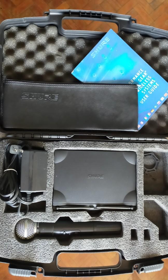 Shure Wireless Microphone not working, Audio, Microphones on Carousell