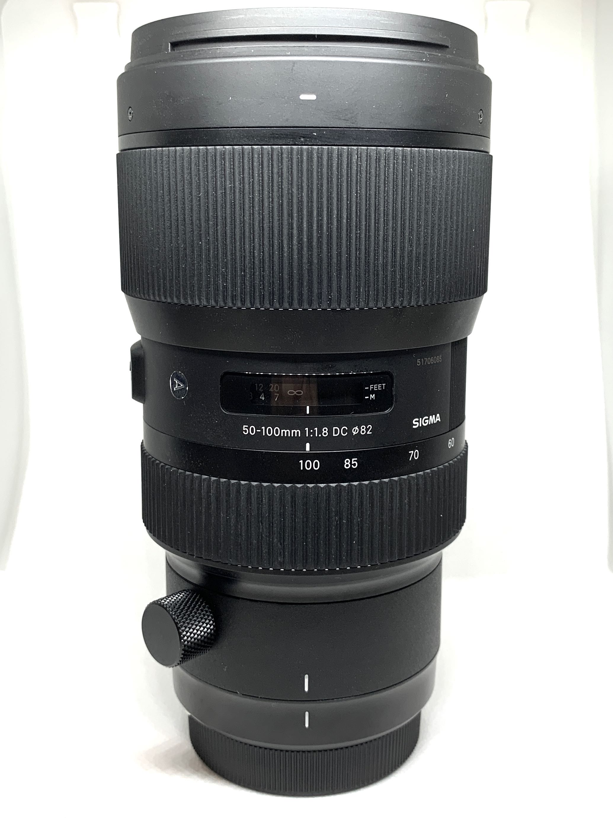 Sigma 50-100mm f1.8 Art lens (Canon mount)