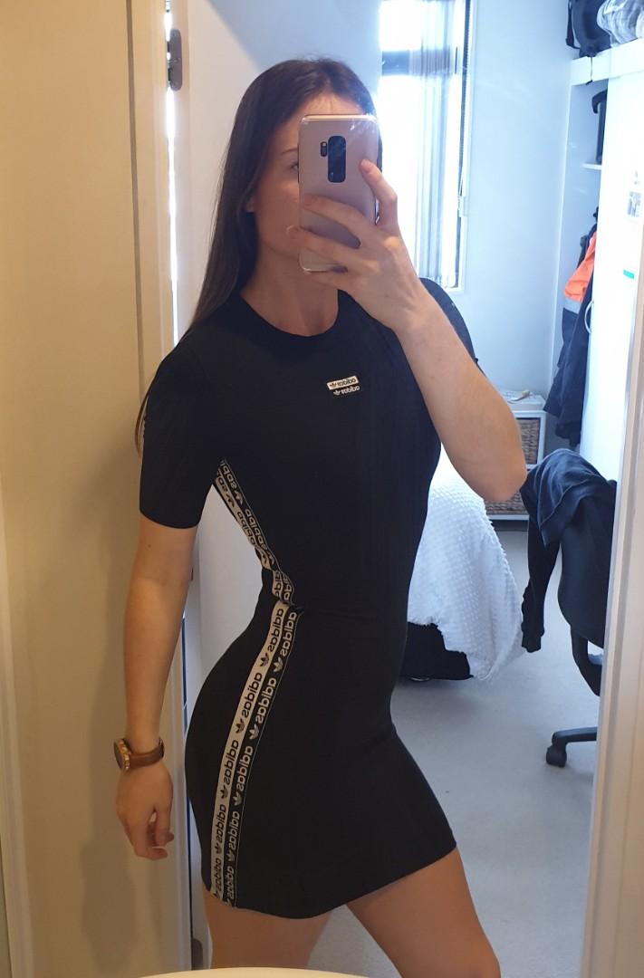 Size 8 Adidas T Shirt Dress Women s Fashion Clothes on Carousell