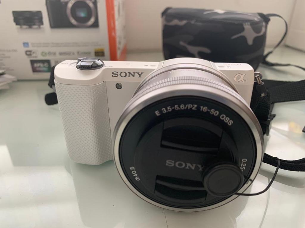 Sony Alpha A5000 Mirrorless Camera, Photography, Cameras on Carousell