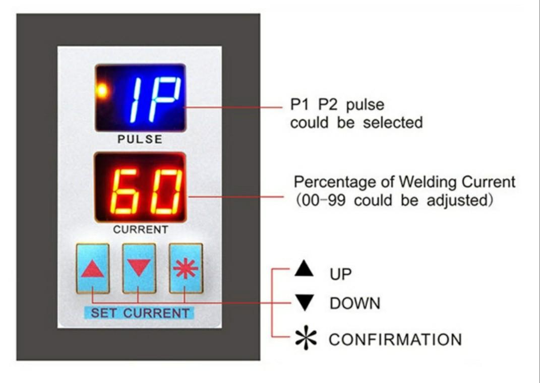 SUNKKO 737G 220V Battery Spot Welder Hand Held Welding Machine with ...