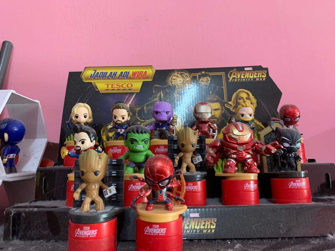 Marvel figures tesco shop