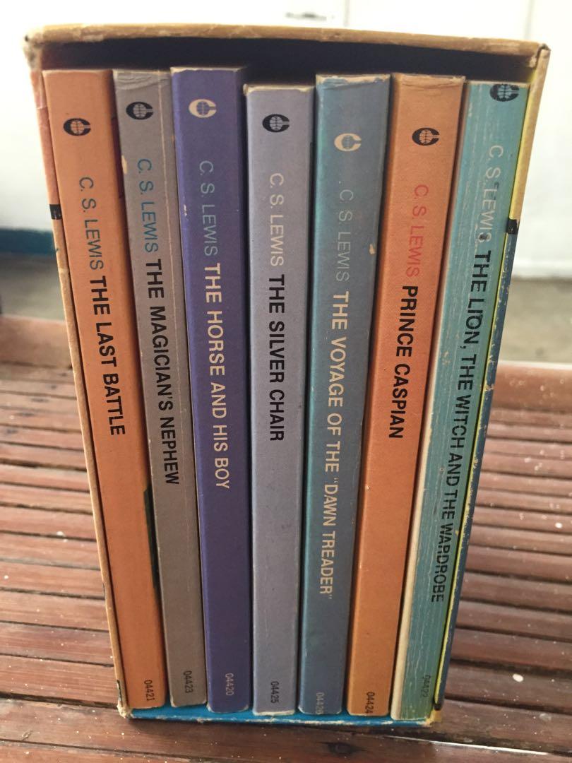The Chronicles of Narnia Boxed Set (Category: Storybooks) located in Quezon City. Submitted by eleyn27 (Listing ID 1011959217, Image 3). Description: The Chronicles of Narnia by CS Lewis Boxed Set #1-7 Good condition .