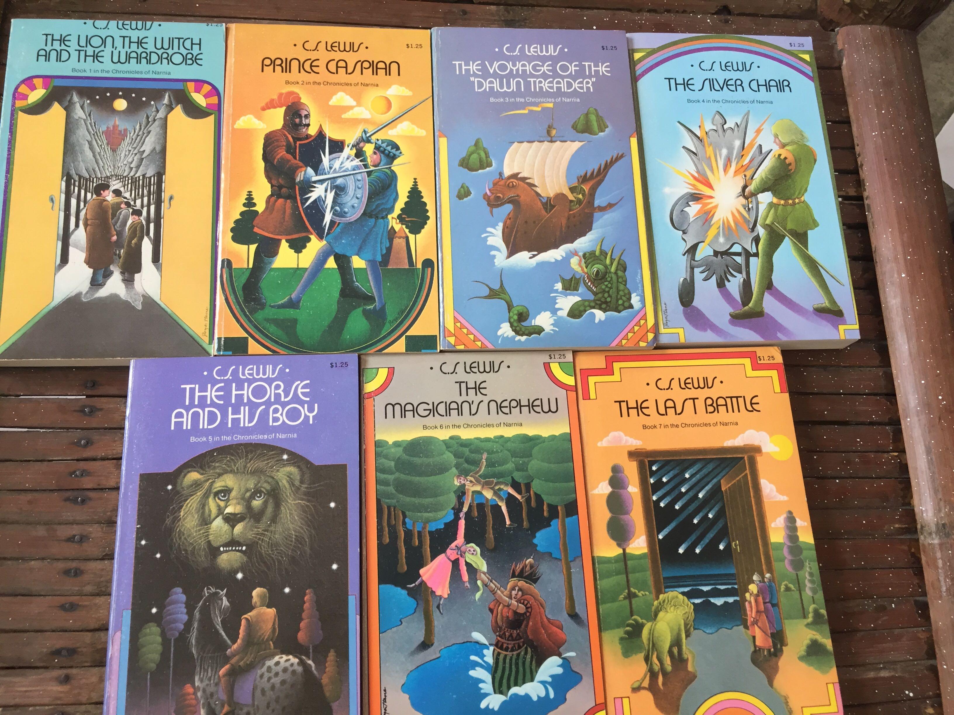 The Chronicles of Narnia Boxed Set (Category: Storybooks) located in Quezon City. Submitted by eleyn27 (Listing ID 1011959217, Image 1). Description: The Chronicles of Narnia by CS Lewis Boxed Set #1-7 Good condition .