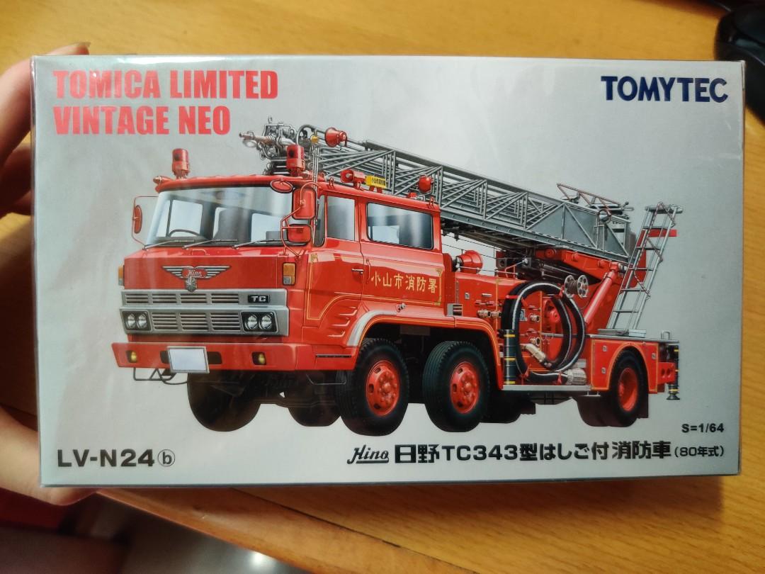 Tomytec TOMICA LV N24b日野TC343型梯子的消防車1:64, 興趣及遊戲