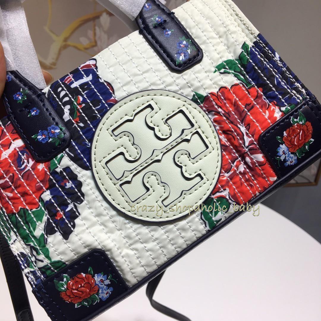 Ella floral quilt micro tote best sale