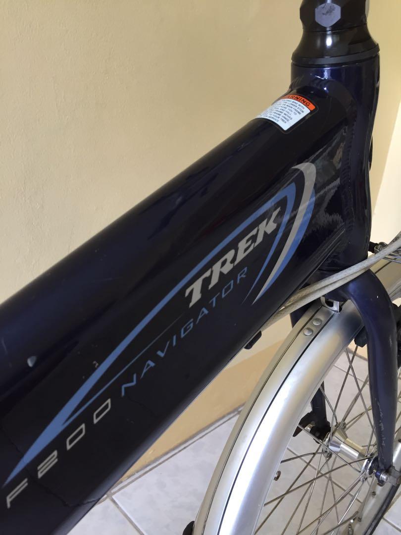 Trek f200 navigator folding hot sale bike