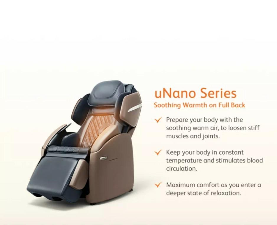 Unano series massage chair shop