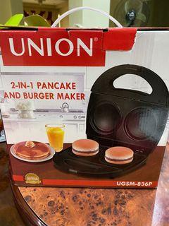 Union 2-in-1 pancake and burger maker