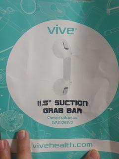 VIVE 11.5" Suction Grab Bar