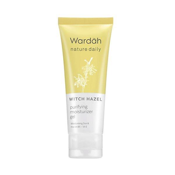 Wardah Nature Daily Witch Hazel Purifying Moisturizer Gel 40ml Beauty Personal Care Face Makeup On Carousell