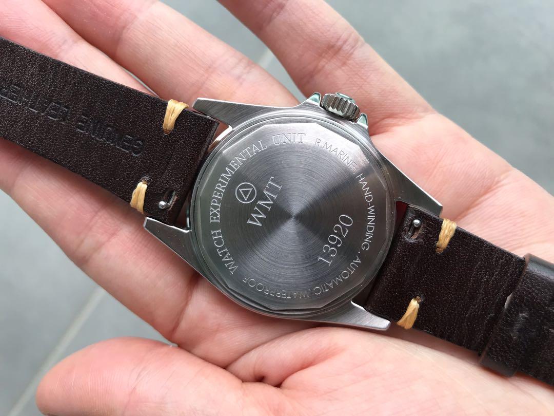 32934円 有名ブランド WMT Royal Marine 自動巻腕時計 アナログ -- BLK SLV 14080