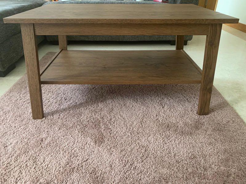 Wood Coffee Table Ikea Furniture Tables Chairs On Carousell