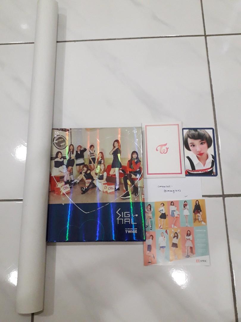 Wts Twice Signal C Version Album K Wave On Carousell There are three versions of the album, versions a, b, and c. carousell