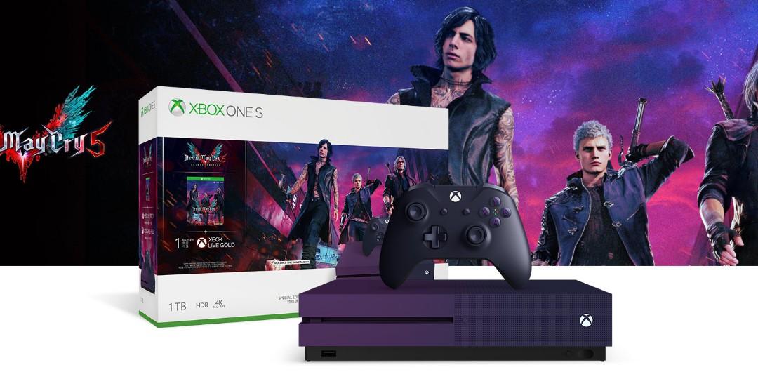 Xbox One S Devil May Cry 5 Special Edition Bundle 1tb Toys Games Video Gaming Consoles On Carousell