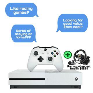 Xbox Special! + Racing Wheel
