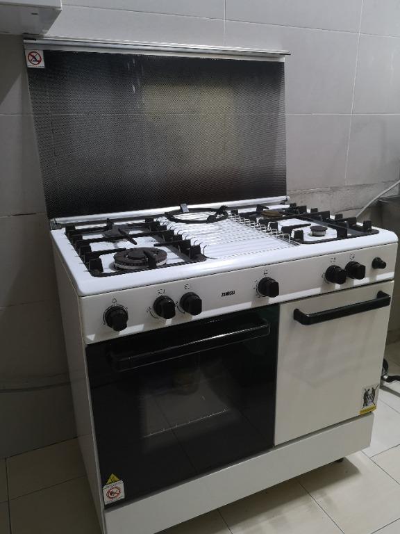 Zanussi gas cooker store