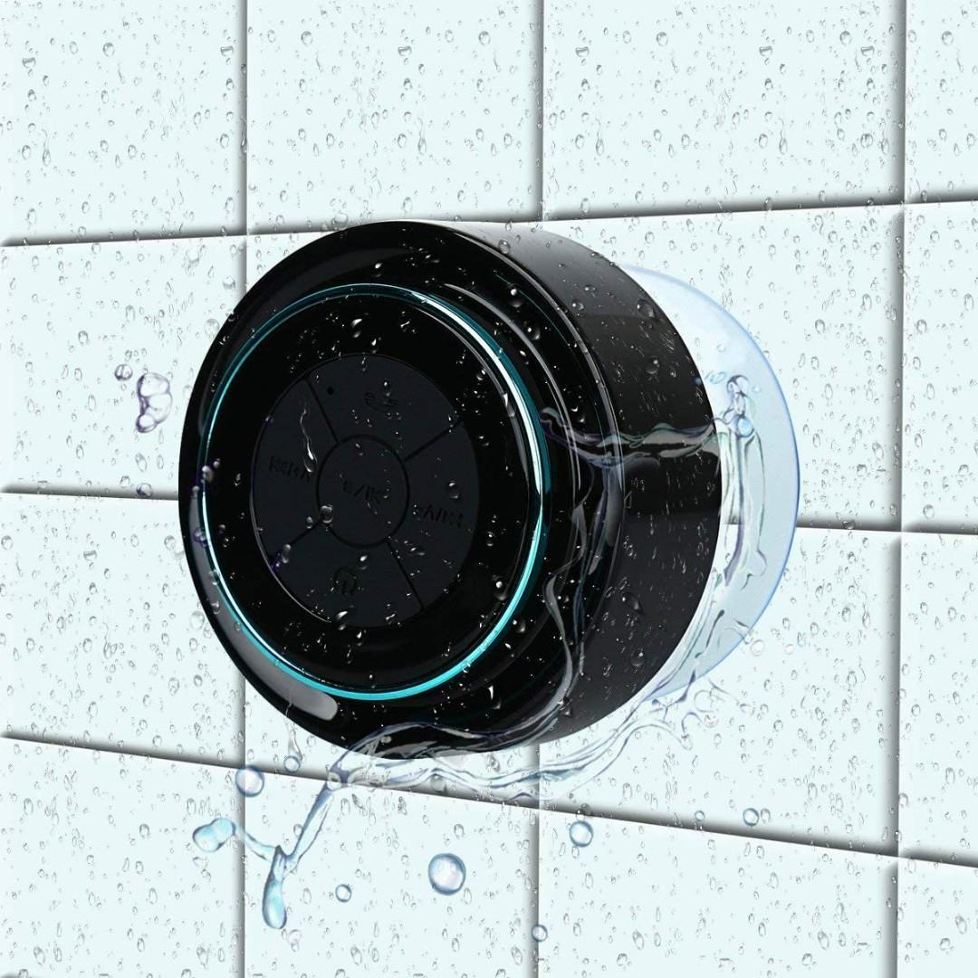 bluetooth shower speaker with fm radio
