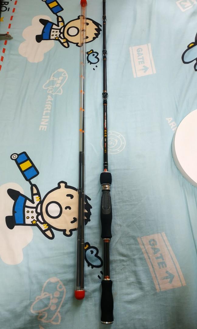 120cm短魚竿玻璃纖維, 運動產品, 釣魚- Carousell