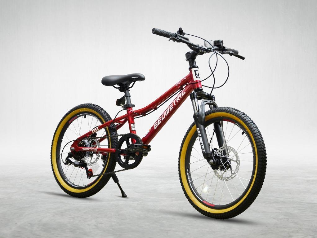 2020 Geometric Kinx Al 20 Kid Bicycle Bike Gear 6 Speed Umur 6 Hingga 10 Tahun Sports Bicycles On Carousell