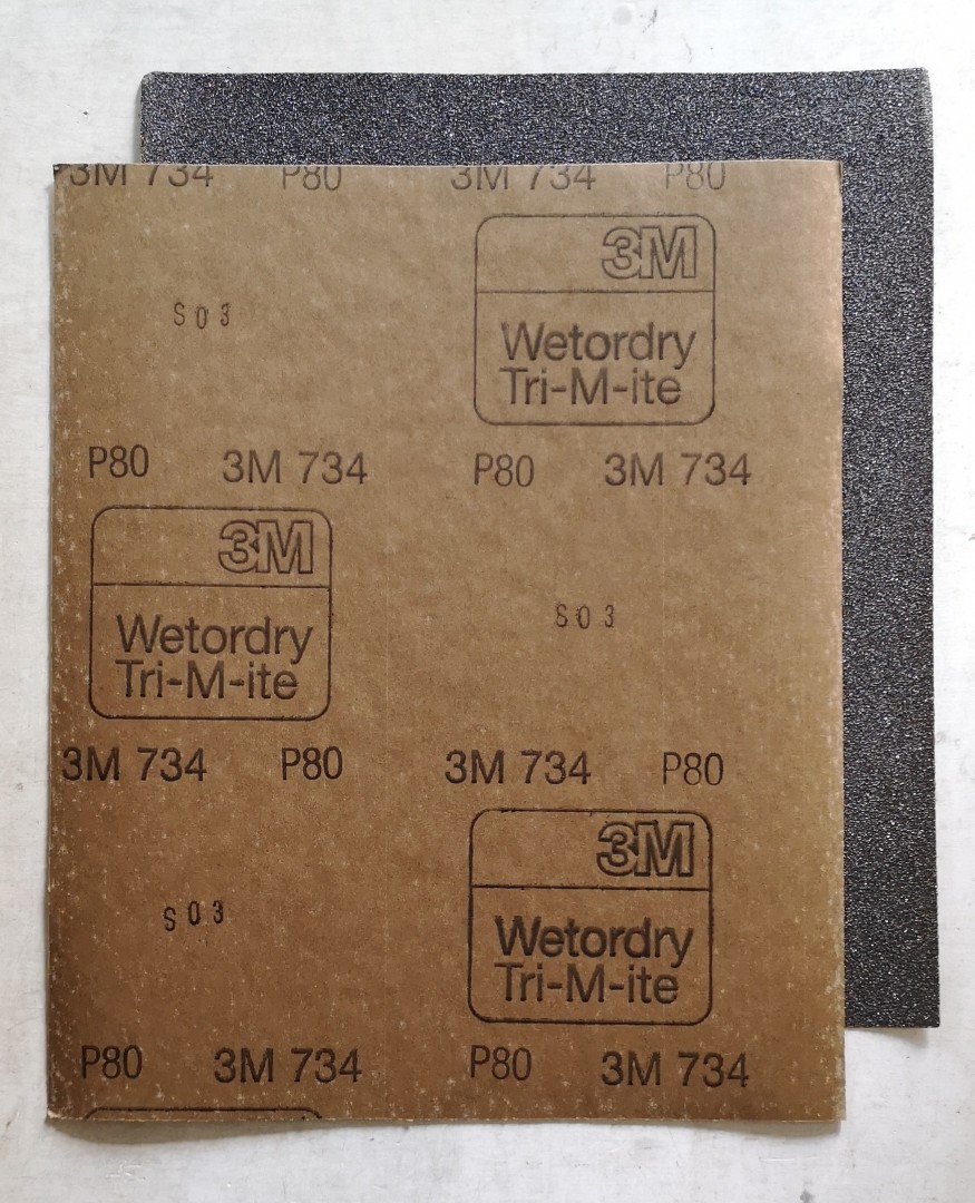 3M P80 Sandpaper, Hobbies & Toys, Stationary & Craft, Craft Supplies