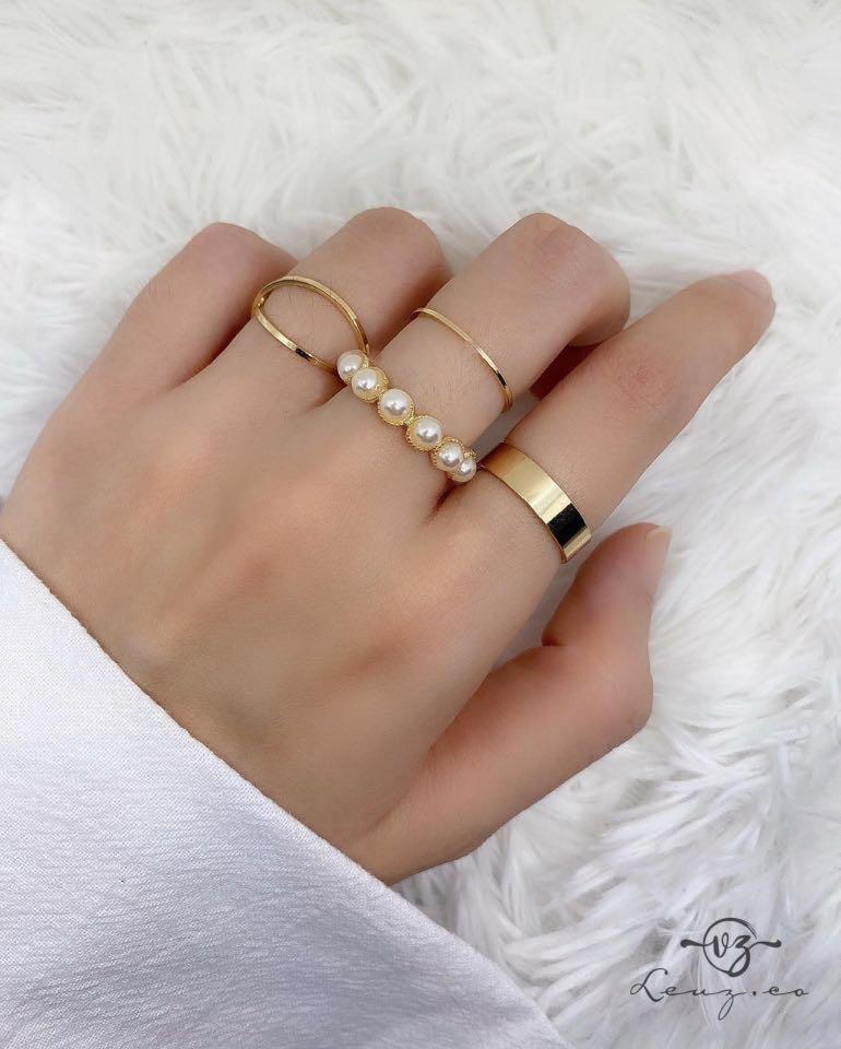Korean sales style rings