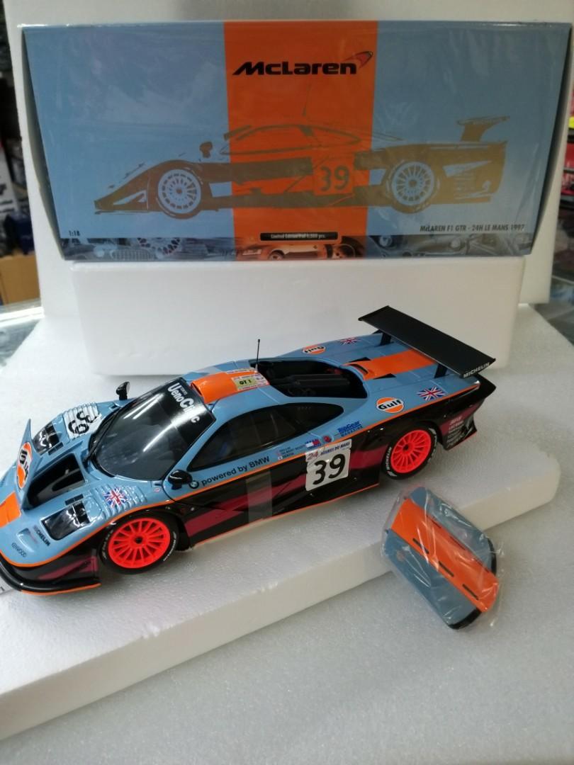 530133739 Mclaren F1 Gtr Gulf Team Davidoff Bellm Gilbert Scott