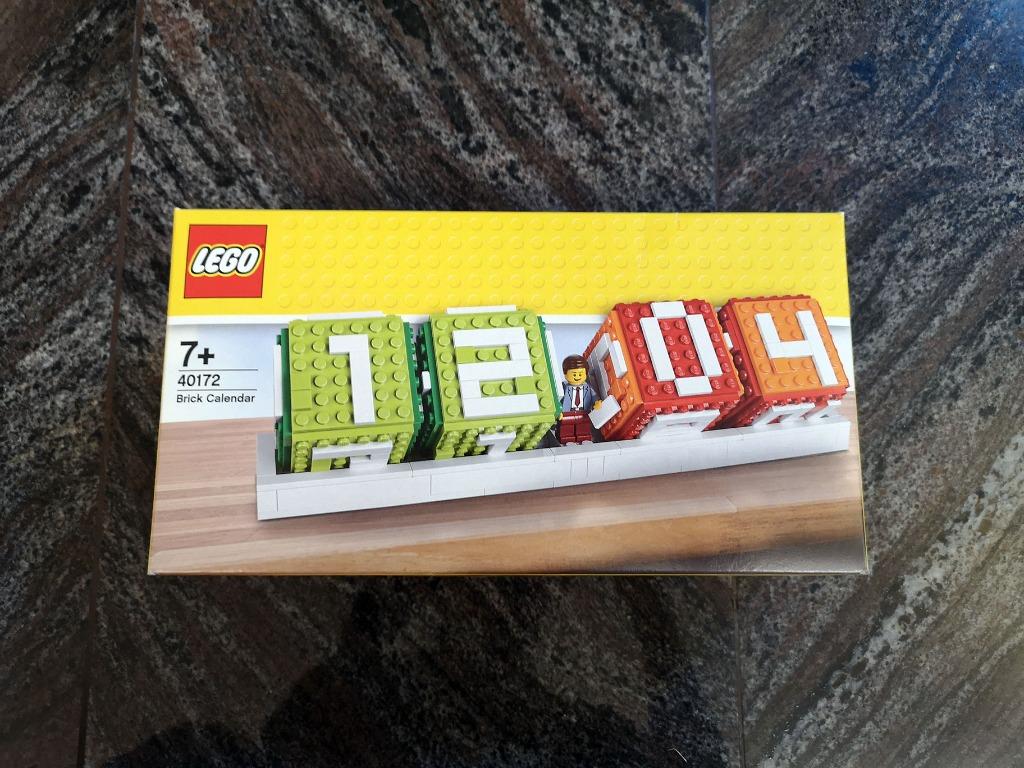 移民平賣 全新 未開盒 LEGO Brick Calendar 40172 枱頭 日曆 月曆 興趣及遊戲 旅行 旅遊 旅行必需品