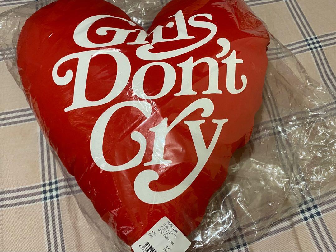 日本限定罕有Girls don't cry GDC HEART SHAPE PILLOW cushion Verdy ...