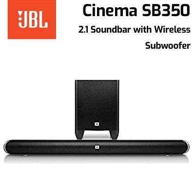Jbl Cinema Sb350 Home Cinema 2 1 Soundbar With Wireless Subwoofer Free Delivery On Carousell