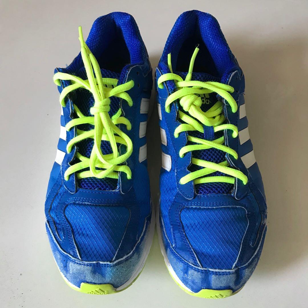 Adidas Blue Neon Duramo Running Shoes US 10