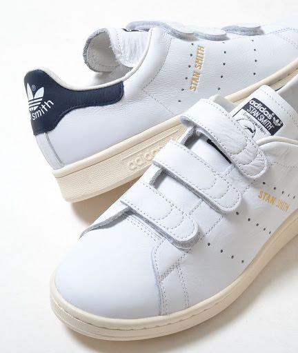 Stan smith 2025 velcro navy