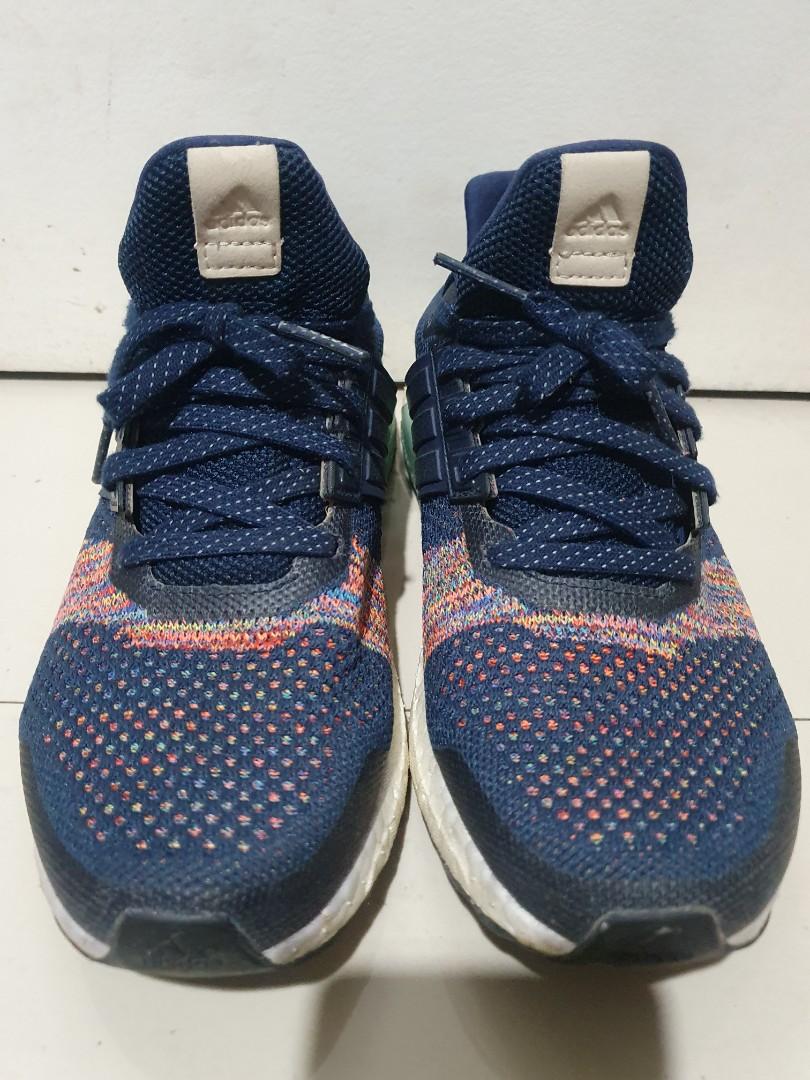 Adidas Ultraboost ST Blue Multicolor US7.5 Men (Category: Sneakers) located in Makati City. Submitted by marcusthegr8 (Listing ID 1012153768, Image 2). Description: Adidas Ultraboost ST Blue Multicolor US7.5 Men 8/10 used 8x RFS: Unloading / Quitting Meetup: Cash and Carry, SM Hypermarket Shipping: LBC or Grab at buyer's expense Chat or SMS (09985532080).
