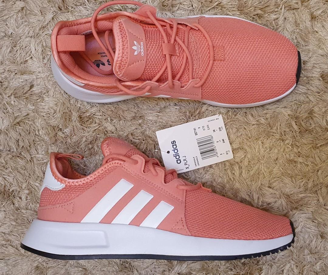 Without box)Adidas X_PLR size 5.5J (fits 7-7.5 US for women) 2700. Before:  5300, Women's Fashion, Shoes, Sneakers on Carousell