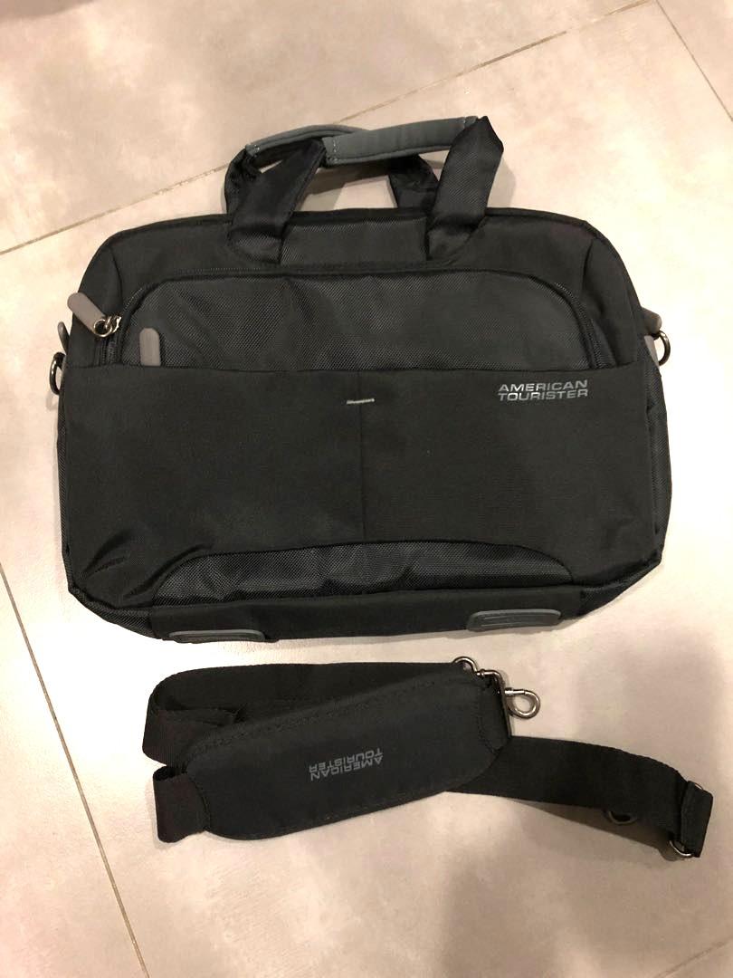 American tourister store laptop sling bags