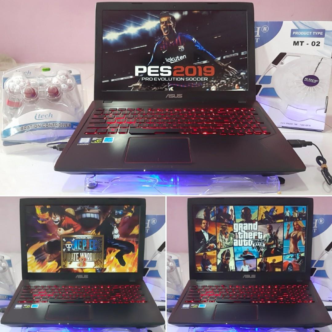 Asus Gaming I7 Gen 7 Gtx 1050 Ssd Hdd Mulus Bgt Bonus Murah Elektronik Komputer Laptop Di Carousell
