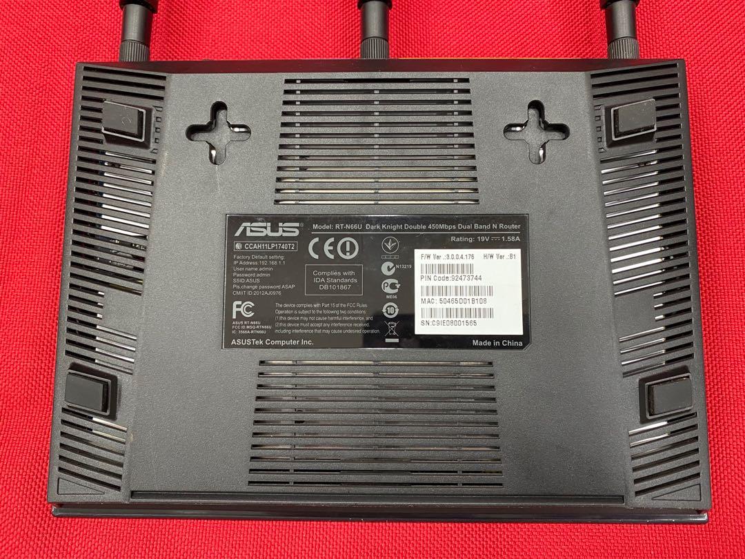 Asus Rt N66u Black Knight Router For Sale Electronics Computer Parts Accessories On Carousell