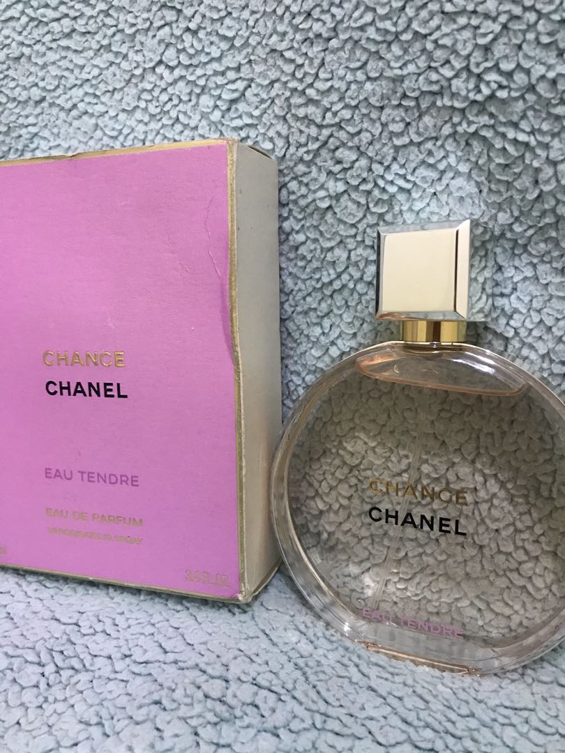 AUTHENTIC chanel chance eau tendre, Kesehatan & Kecantikan, Parfum ...