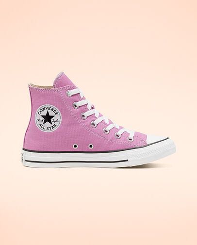 pink low cut converse