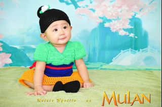 Mulan 2025 infant costume