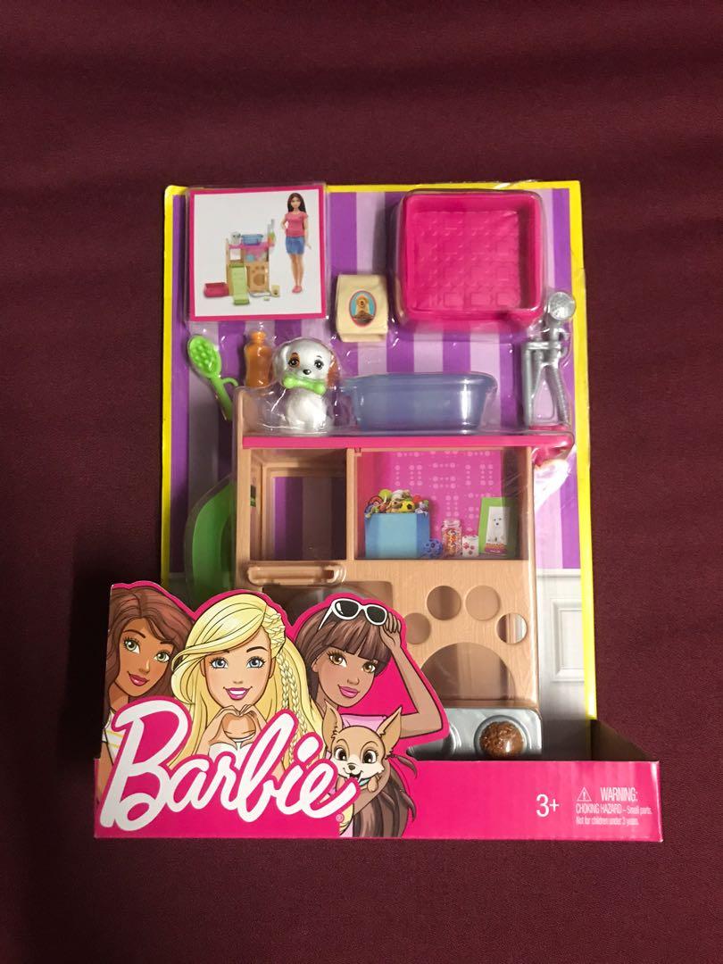 Barbie dog online house playset