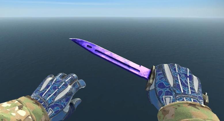 Bayonet Sapphire CSGO, Toys & Games, Video Gaming, Video Games on Carousell