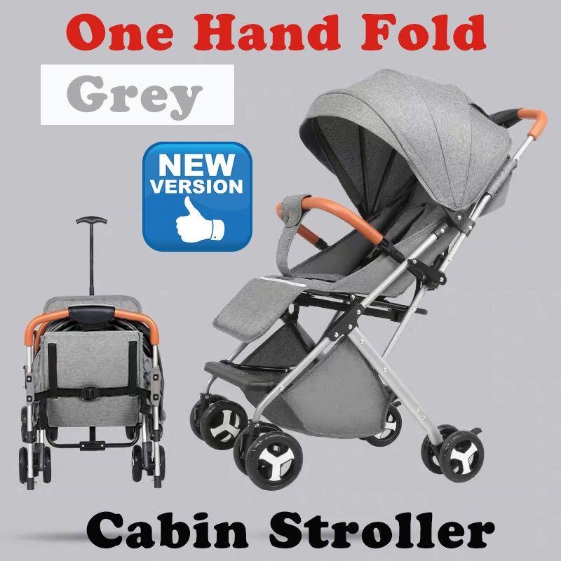 self folding stroller