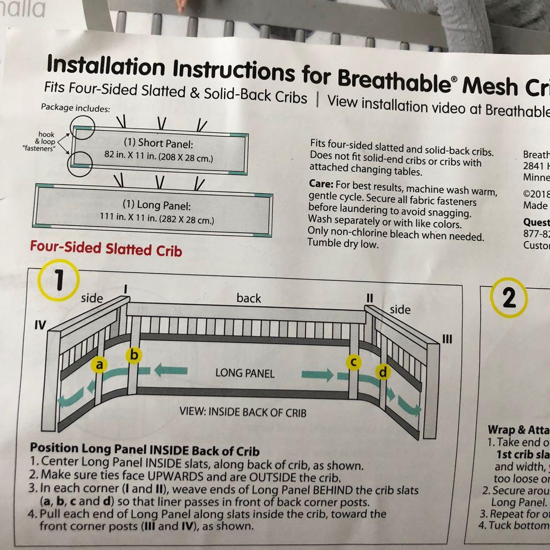 Crib bumper for solid end cribs cheap