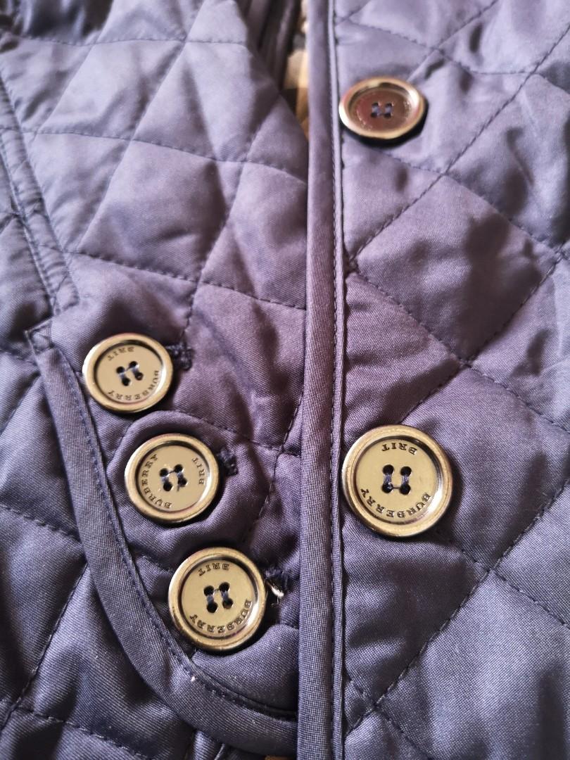 BURBERRY BRIT QUILTED JACKET, Women's Fashion, Coats, Jackets and Outerwear  on Carousell